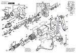 Bosch 0 603 166 503 Csb 800-2 Re Percussion Drill 230 V / Eu Spare Parts